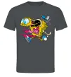 Чоловіча футболка Губка Боб арт Графіт фото