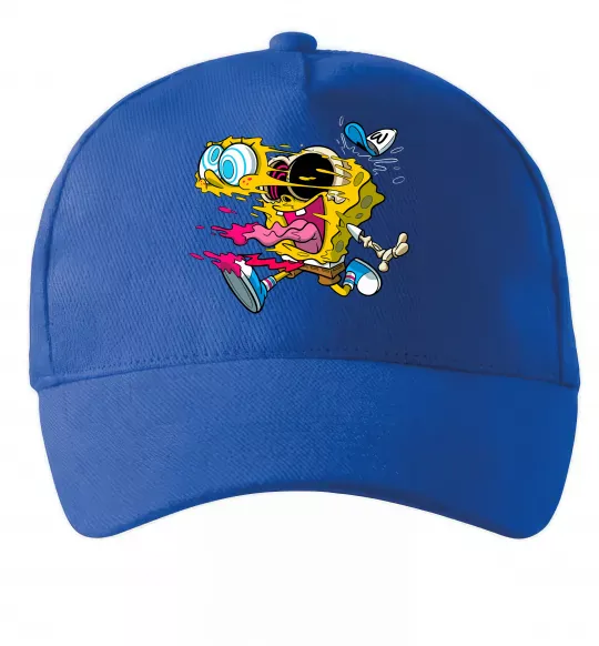 Кепка Губка Боб арт Яскраво-синій фото
