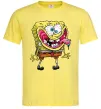 Чоловіча футболка Спанч Боб Scary Лимонний фото