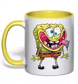 Чашка с цветной ручкой