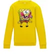 Детский Свитшот Спанч Боб Scary Солнечно желтый фото