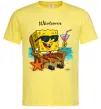 Чоловіча футболка Sponge Bob whatisver Лимонний фото