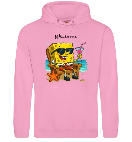 Жіноча толстовка (худі) Sponge Bob whatisver Рожевий фото