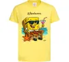 Дитяча футболка Sponge Bob whatisver Лимонний фото