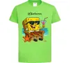 Дитяча футболка Sponge Bob whatisver Лаймовий фото