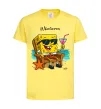Дитяча футболка Sponge Bob whatisver Лимонний фото