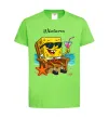 Дитяча футболка Sponge Bob whatisver Лаймовий фото
