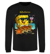 Свитшот Sponge Bob whatisver Черный фото