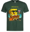Чоловіча футболка Sponge Bob whatisver Темно-зелений фото