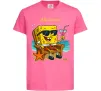 Дитяча футболка Sponge Bob whatisver Яскраво-рожевий фото