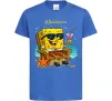 Дитяча футболка Sponge Bob whatisver Яскраво-синій фото