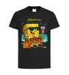 Дитяча футболка Sponge Bob whatisver Чорний фото