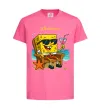 Дитяча футболка Sponge Bob whatisver Яскраво-рожевий фото