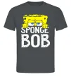 Мужская футболка Sponge Bob eyes Графит фото