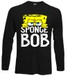 Лонгслів Sponge Bob eyes Чорний фото