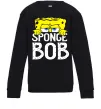 Детский Свитшот Sponge Bob eyes Черный фото