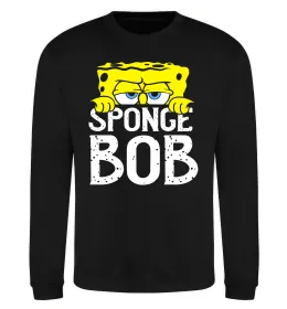 Світшот Sponge Bob eyes Чорний фото