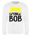 Світшот Sponge Bob eyes Білий фото