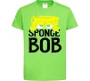 Детская футболка Sponge Bob eyes Лаймовый фото