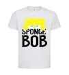 Детская футболка Sponge Bob eyes Белый фото