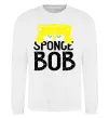 Свитшот Sponge Bob eyes Белый фото