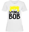 Жіноча футболка Sponge Bob eyes Білий фото