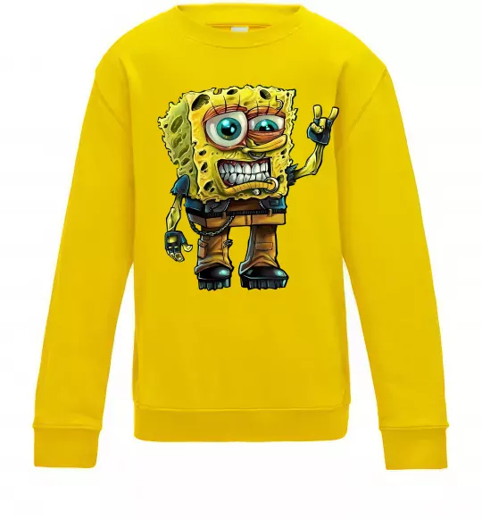 Дитячий світшот Sponge Bob grange Сонячно жовтий фото
