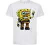 Детская футболка Sponge Bob grange Белый фото