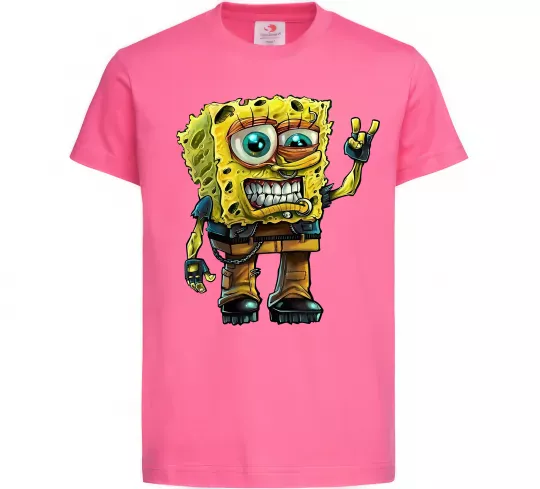 Детская футболка Sponge Bob grange Ярко-розовый фото