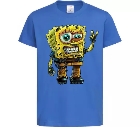 Детская футболка Sponge Bob grange Ярко-синий фото