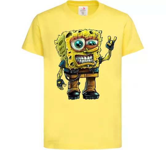 Детская футболка Sponge Bob grange Лимонный фото