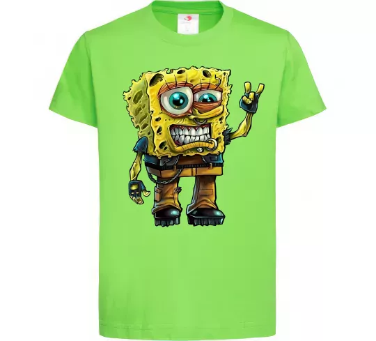 Детская футболка Sponge Bob grange Лаймовый фото