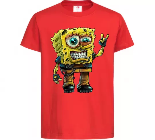 Детская футболка Sponge Bob grange Красный фото