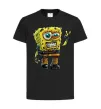 Детская футболка Sponge Bob grange Черный фото