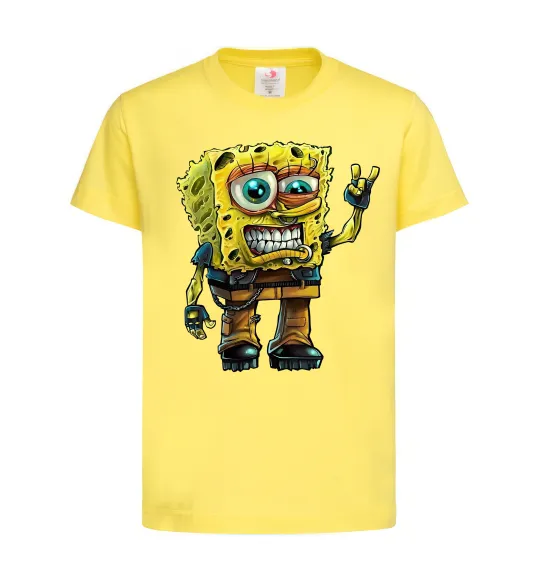 Детская футболка Sponge Bob grange Лимонный фото