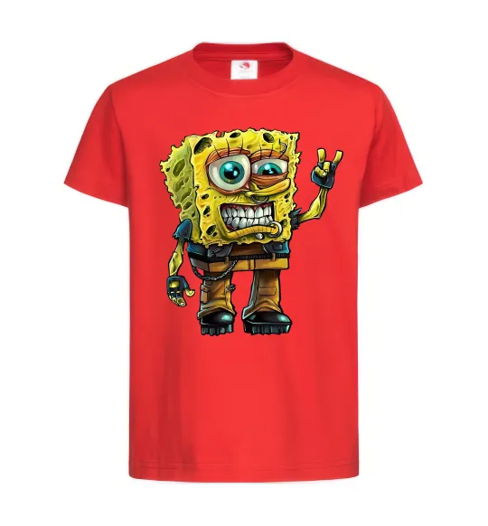 Детская футболка Sponge Bob grange Красный фото