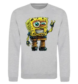 Світшот Sponge Bob grange Сірий меланж фото