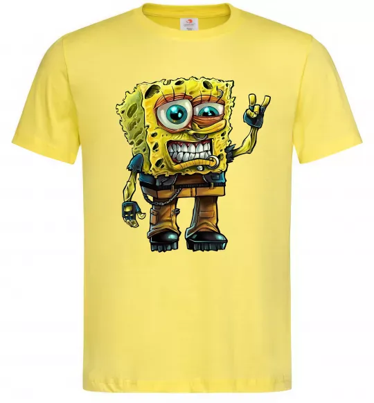 Чоловіча футболка Sponge Bob grange Лимонний фото