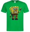 Чоловіча футболка Sponge Bob grange Зелений фото