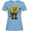 Женская футболка Sponge Bob grange Голубой фото