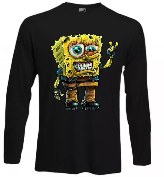 Лонгслив Sponge Bob grange Черный фото