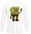 Лонгслив Sponge Bob grange Белый Лонгслив Sponge Bob grange Белый фото
