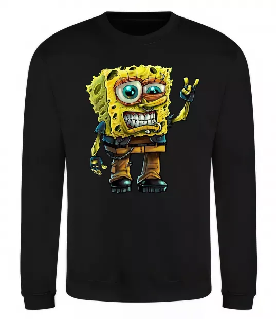 Світшот Sponge Bob grange Чорний фото