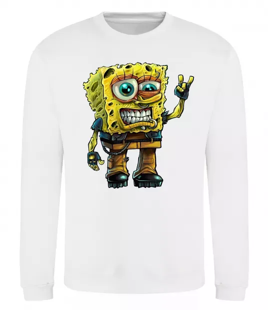 Світшот Sponge Bob grange Білий фото