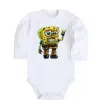 Детский боди Sponge Bob grange Белый фото