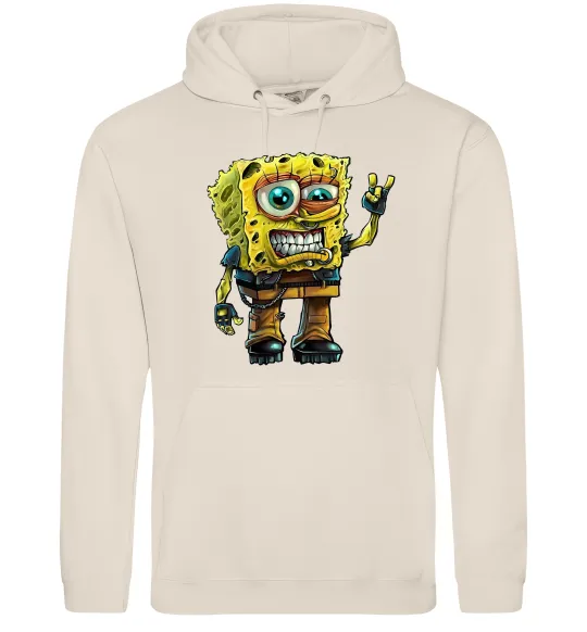 Мужская толстовка (худи) Sponge Bob grange Таш фото