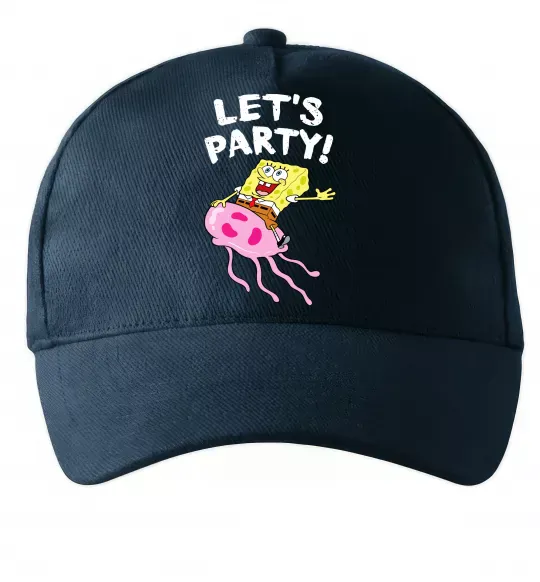 Кепка Sponge Bob lets party Темно-синій фото