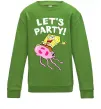 Детский Свитшот Sponge Bob lets party Лаймовый фото