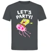 Мужская футболка Sponge Bob lets party Графит фото