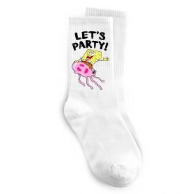 Носки Sponge Bob lets party
